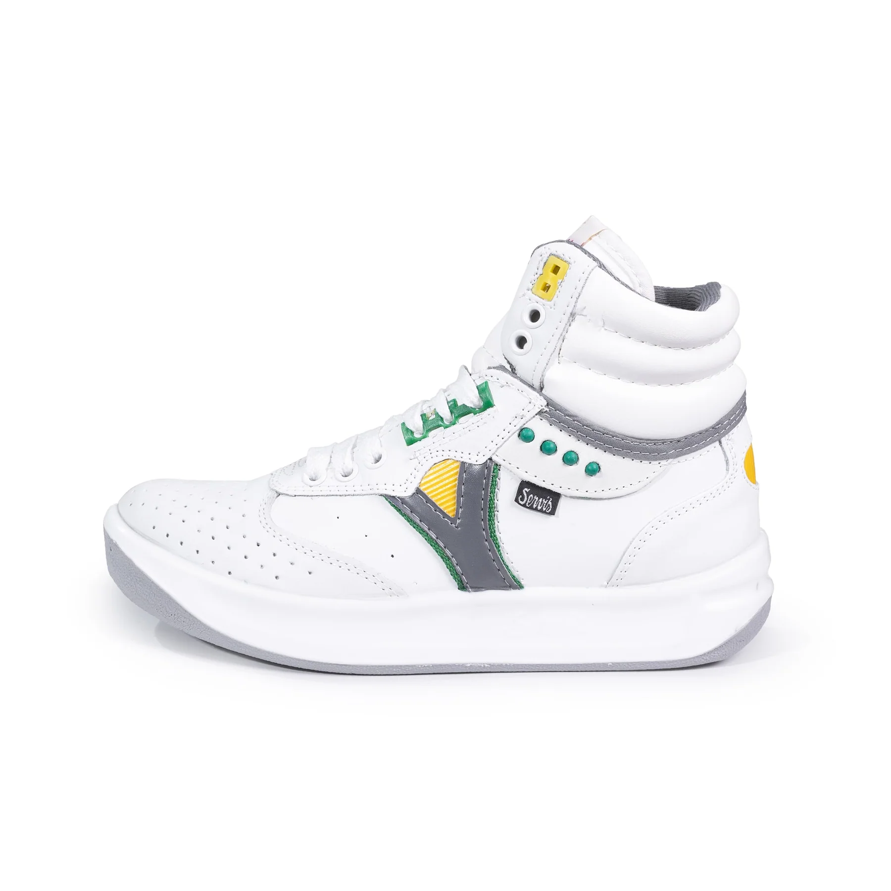 Servis Cheetah White High Tops